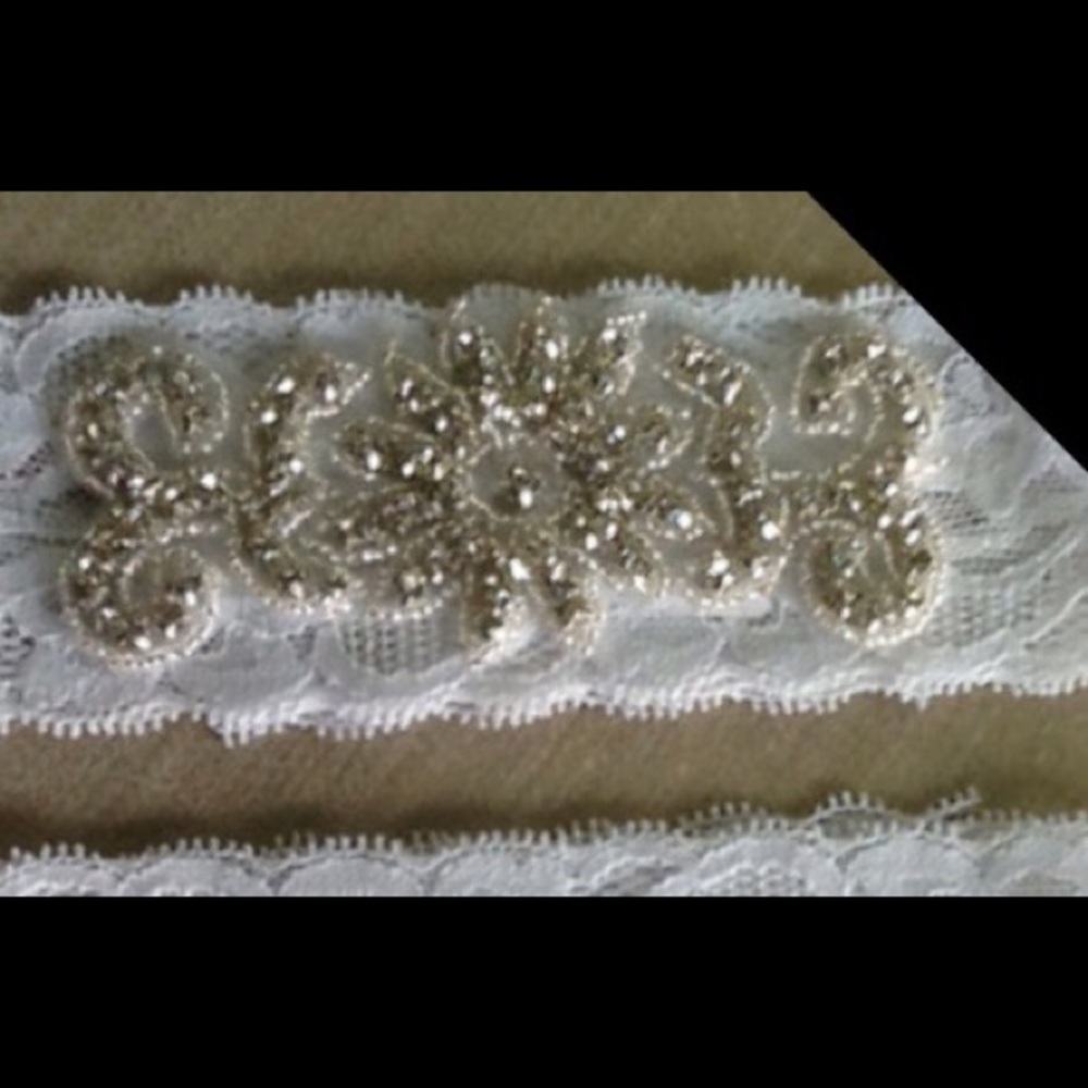 Rhinestone garter